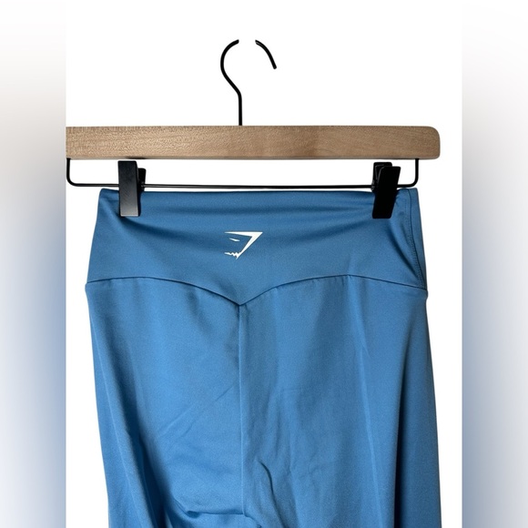 Gymshark Women’s Leggings Blue High Rise Stretch Activewear Pants Size Small - Picture 7 of 7